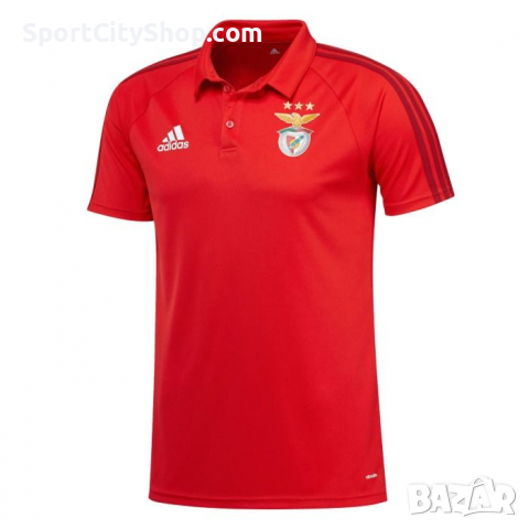 Мъжка поло тениска adidas S.L. Benfica 2017/2018 BK4785, снимка 1 - Тениски - 36267976