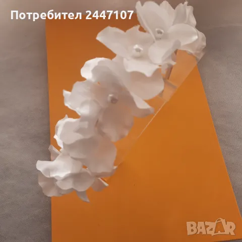 Диадема, снимка 4 - Сватбени аксесоари - 48736715