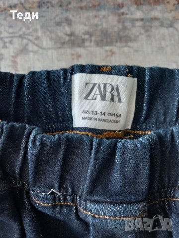 Дънки Zara 13-14г, снимка 2 - Детски панталони и дънки - 41843696