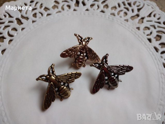 Брошка Пчела Пинче Бижута  Пчели Аксесоари Пчеличка , снимка 9 - Други - 39800198