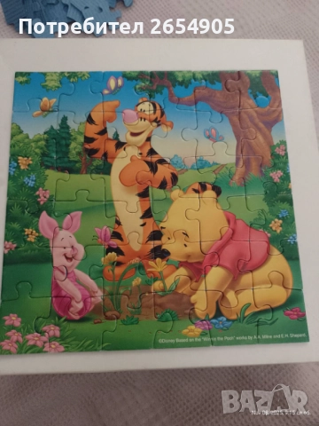 Пъзели на Леденото кралство и Мечо Пух, снимка 3 - Игри и пъзели - 52348835