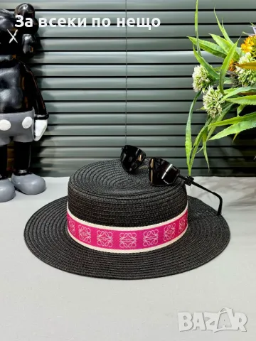 Prada👒Loewe👒Chanel Плажна Шапка Тип Капела - Налични Различни Цветове Код E24, снимка 7 - Шапки - 50214588
