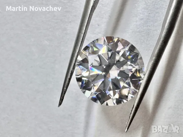 Мойсанит (диамант) 5 карата сертификат, снимка 10 - Други - 45293652