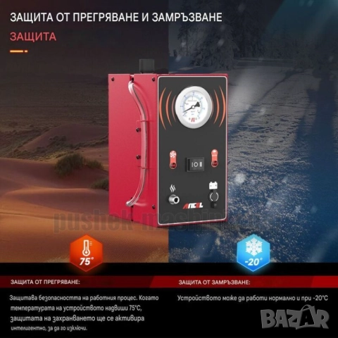 Пушек машина за тест за автомобилни системи | ANCEL S200, снимка 5 - Други машини и части - 50997844