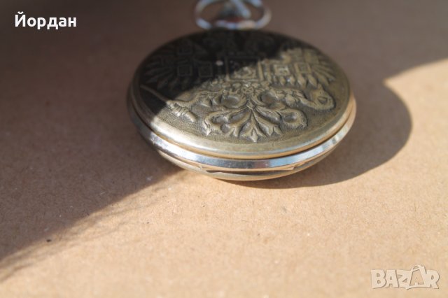 СССР джобен часовник ''Молния'' 1996 г. /300 години Руски флот/, снимка 5 - Антикварни и старинни предмети - 40877063