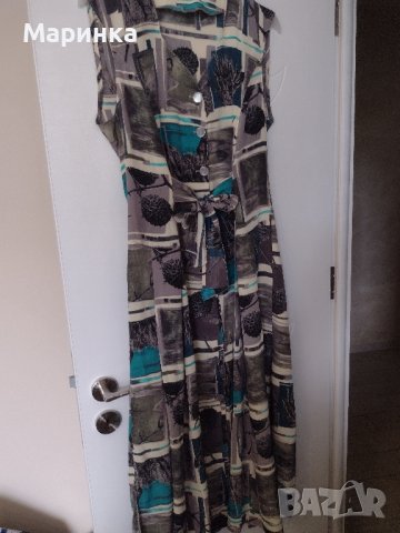 Страхотна лятна рокля от истинска коприна в перфектно състояние.