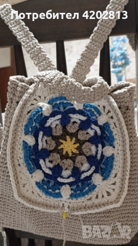 Ръчна изработка ранички и чанти , плетени на една кука , снимка 14 - Чанти - 51585090