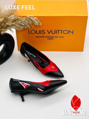 Louis Vuitton ⚜️ Дамски Обувки , снимка 5 - Дамски обувки на ток - 53816214