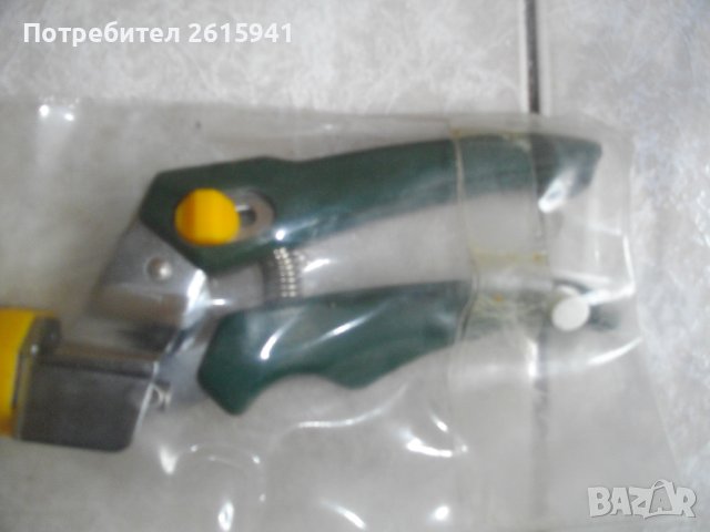 Meister-Нова Немска Градинска Ножица За Рязане Трева/Храсти До 2,5 см-325мм-Въртеливо Острие-Тефлон, снимка 2 - Други инструменти - 40743295