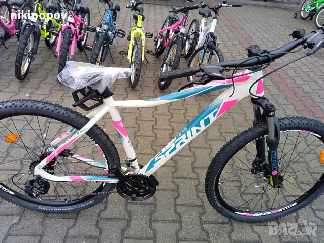 SPRINT Велосипед 27.5" MAVERICK LADY бял, снимка 3 - Велосипеди - 53563470