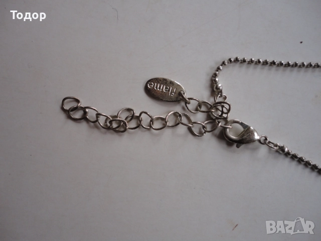 Невероятно колие медальон Flame с камъни , снимка 3 - Колиета, медальони, синджири - 52668800