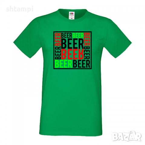 Мъжка тениска Beer Beer Beer Beer,Бира,Бирфест,Beerfest,Подарък,Изненада,Рожден Ден, снимка 2 - Тениски - 36376542