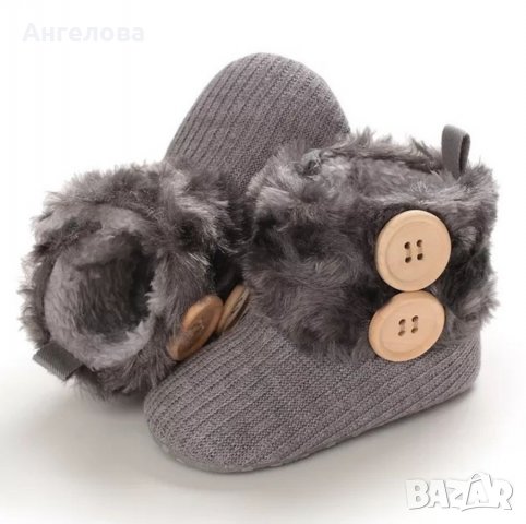 Бебешки топли ботушки с мека подметка , снимка 5 - Бебешки боти и ботуши - 39196633