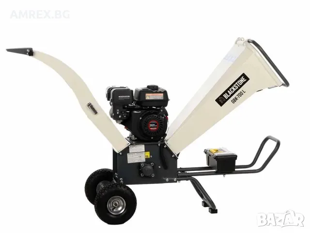 Бензинова дробилка за клони BlackStone 700 L – 7 к.с., до 65 мм, снимка 2 - Градинска техника - 56032695