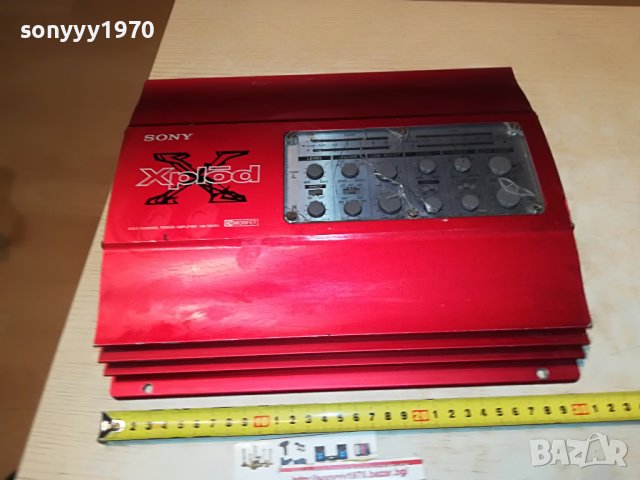 SONY XM-5040X AMPLIFIER-ВНОС FRANCE 2011221113LNWC, снимка 2 - Ресийвъри, усилватели, смесителни пултове - 38731623