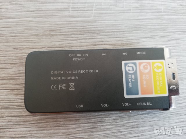 Дигитален диктофон 8GB, снимка 3 - Други - 41581780