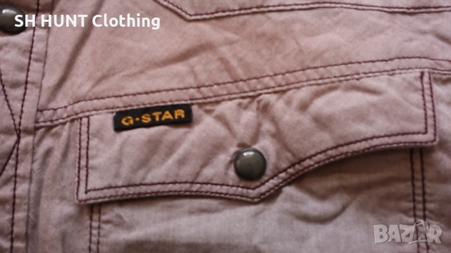 G-Star TAILOR SHIRT размер M  оригинална мъжка риза 6-32, снимка 4 - Ризи - 52696026