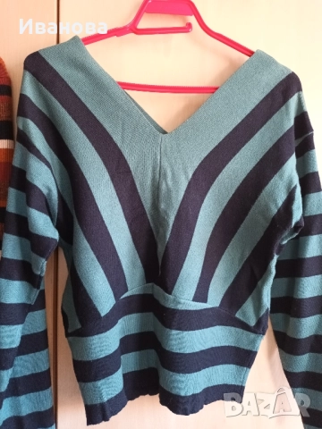 Красиви и топли дамски пуловери и туника, снимка 4 - Блузи с дълъг ръкав и пуловери - 51798177