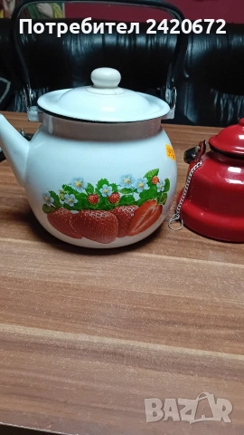 емайлирани чайници, снимка 7 - Други - 53154553