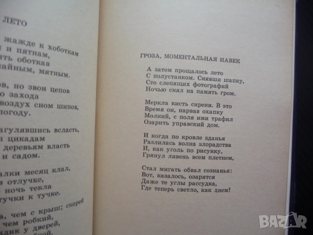 Борис Пастернак 1 и 2 том от събраните съчинения руски автор стихотворения поеми снимки архивни клас, снимка 6 - Художествена литература - 53328136