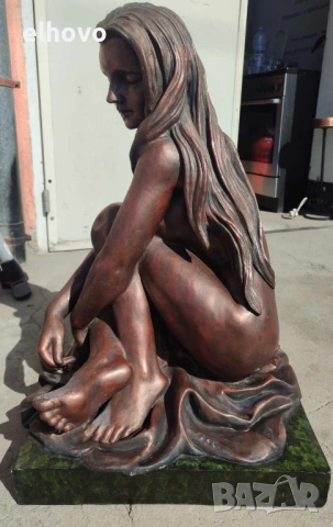 Статуетка на момиче, снимка 4 - Антикварни и старинни предмети - 53793917