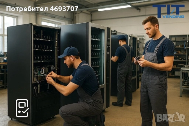 Ремонт и рециклиране на вендинг автомати и кафемашини