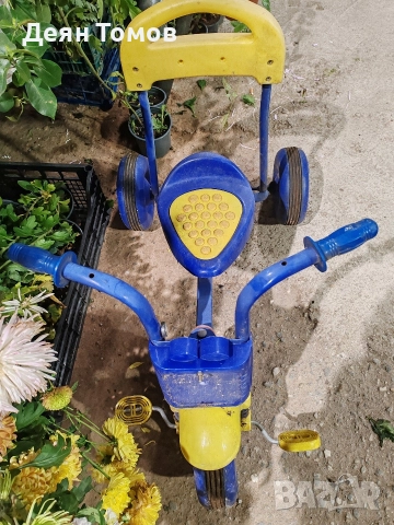 Детска триколка и колело , снимка 10 - Детски велосипеди, триколки и коли - 52881812