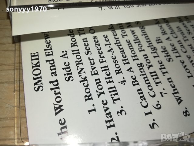 SMOKIE-КАСЕТА 1310231311, снимка 10 - Аудио касети - 42548506