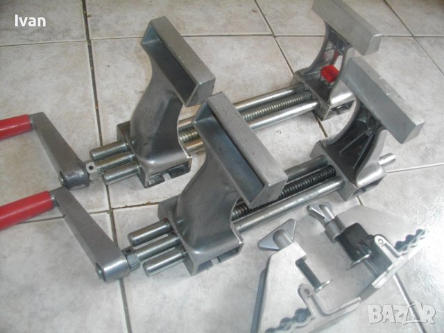 Ново Швейцарско Алуминиево Менгеме-Бърз Бутон-Захват 21,5см-SWISS MADE/Почти Ново С Щипки Швейцарско