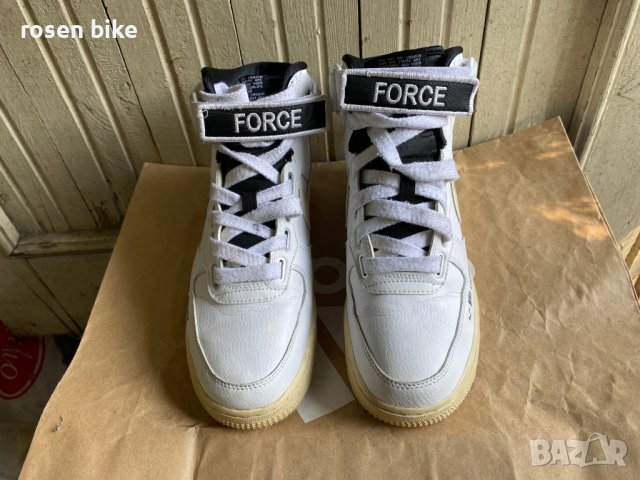 ''Nike Air Force 1 High Utility White Light Cream''оригинални маратонки 38.5 номер, снимка 4 - Маратонки - 41651741