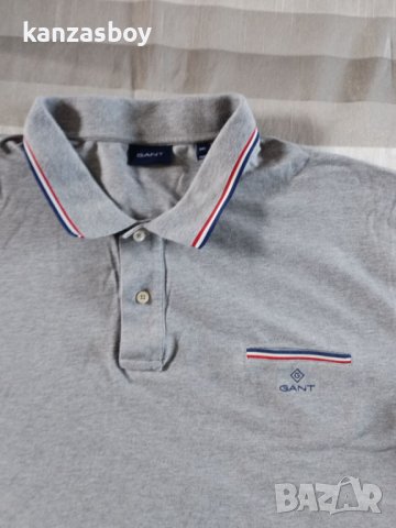 gant polo shirt - страхотна мъжка тениска 3ХЛ , снимка 2 - Тениски - 41499450
