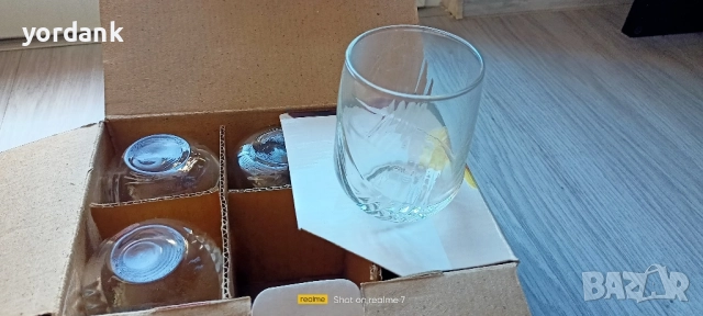 Комплект стъклени сервизи 13 части, снимка 3 - Сервизи - 52635621