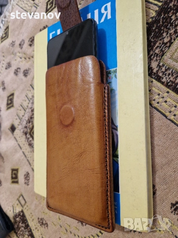 продавам оргинален калъф от естестведна кожа за телефон, снимка 2 - Калъфи, кейсове - 53161429