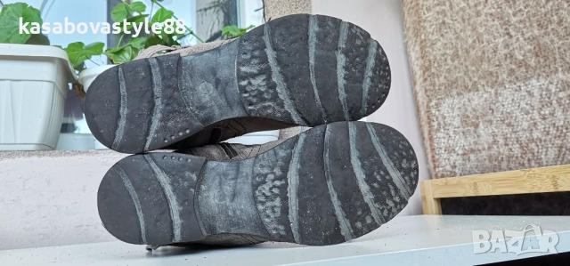 Ботуши Coriz-Естествен велур 37.5н., снимка 2 - Дамски ботуши - 52746251