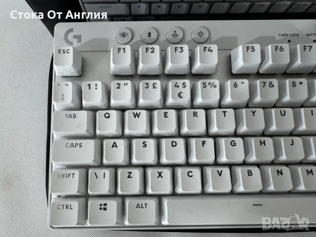 Kлавиатура Геймърска  Logitech Pro X TKL White Lightspeed, снимка 3 - Клавиатури и мишки - 50006203