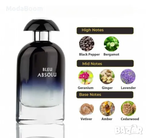 Парфюмна вода Riiffs Bleu Absolute 100 ml за мъже, снимка 5 - Мъжки парфюми - 48318124