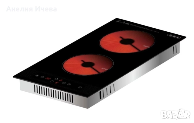 Двоен инфрачервен плот за вграждане Oliver Voltz , снимка 4 - Котлони - 51551222