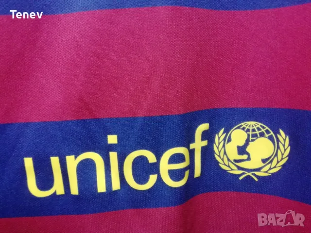 Barcelona Nike 2015/2016 оригинална тениска фланелка Барселона размер L, снимка 10 - Тениски - 49091883