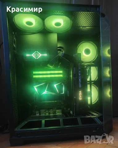 Геймърски компютър Ryzen 5 7500f, GeForce RTX 3070, 16gb ddr5, 1tb nvme, снимка 6 - Геймърски - 56040557