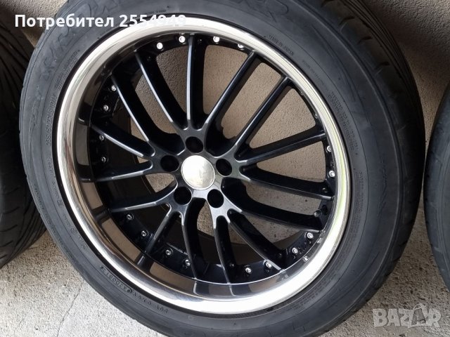 18" RS джанти с борд 5х100, снимка 3 - Гуми и джанти - 41183075