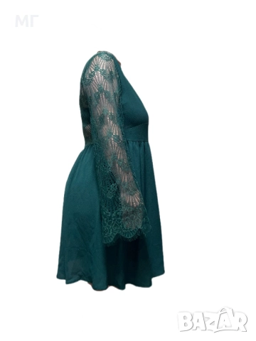 Нова H&M рокля с дантелен гръб и ръкави , снимка 3 - Рокли - 52574559