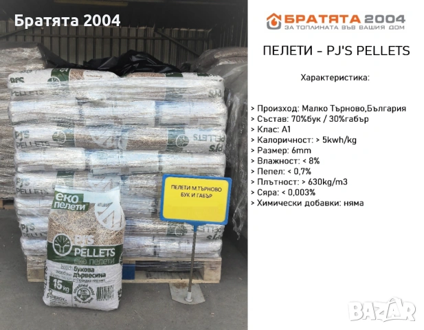 Пелети от Борса БРАТЯТА 2004, дванадесет вида Пелети от цяла България - цени на едро и дребно, снимка 7 - Пелети - 31523802