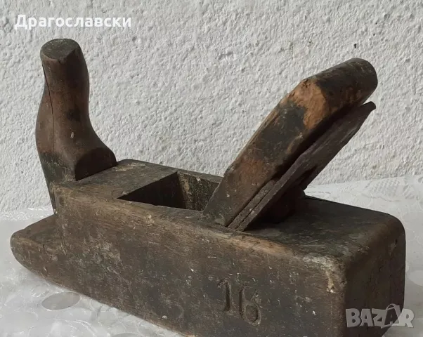 Старо дърводелско ренде, инструмент 16, снимка 1