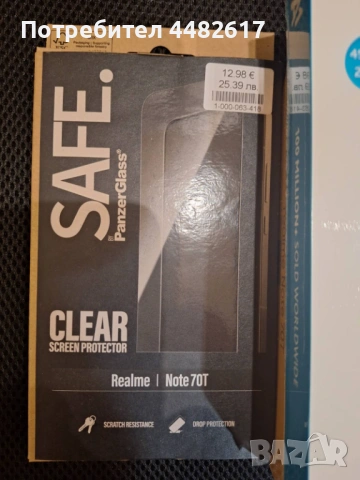 Смартфон Realme Note 70T, 4GB, 128GB, Gold , снимка 5 - Телефони с две сим карти - 53750535