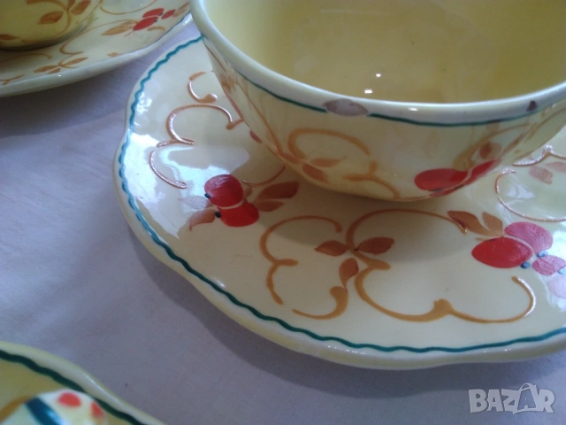 Продавам антикварен сервиз за чай-Ditmar Urbach,Turn-Teplitz., снимка 12 - Антикварни и старинни предмети - 53646510