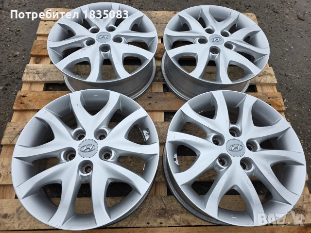 Лети джанти 16ки 5х114.3 Hyundai, Kia, снимка 3 - Гуми и джанти - 53499394