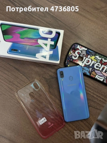 Samsung A40 64GB Blue, снимка 4 - Samsung - 53465404