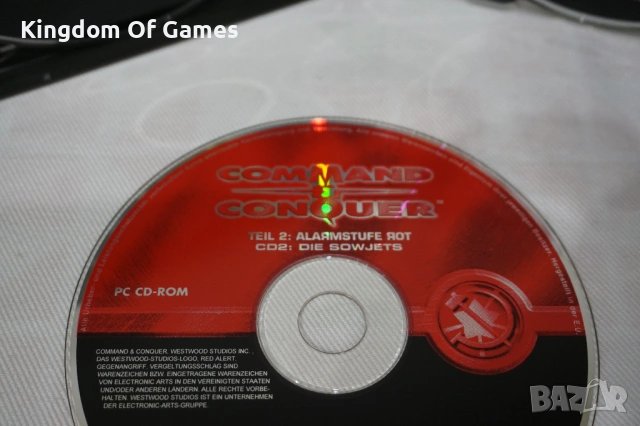 Лот от Игри за PC Command And Conquer Generale/Flight Unlimited 2/ Tomb Rider 2/Gangsters/Dark Omen/, снимка 16 - Игри за PC - 53185665