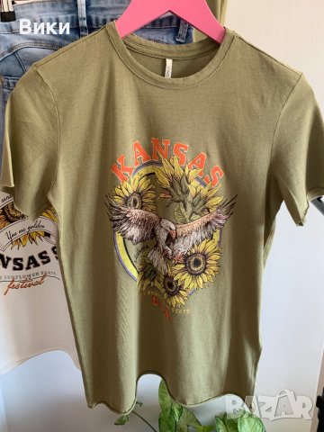 Дамска тениска Only , снимка 9 - Тениски - 41224491