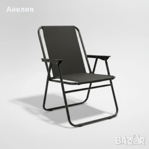 Сгъваем градински стол - стилен, лек и удобен, снимка 4 - Градински мебели, декорация  - 53826295